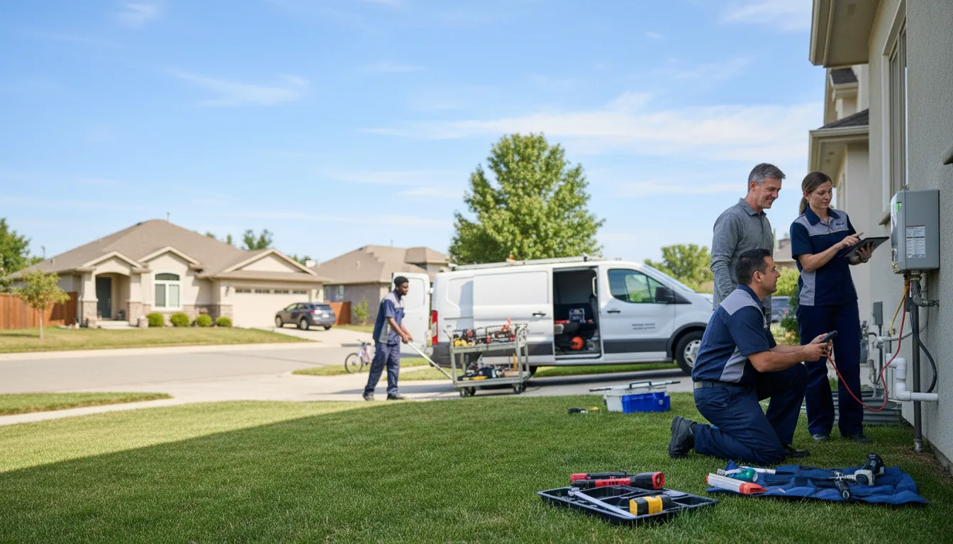 Tankless water heater service in Hester, LA
